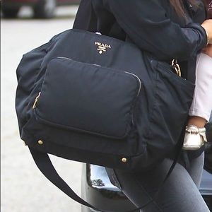 Prada diaper bag